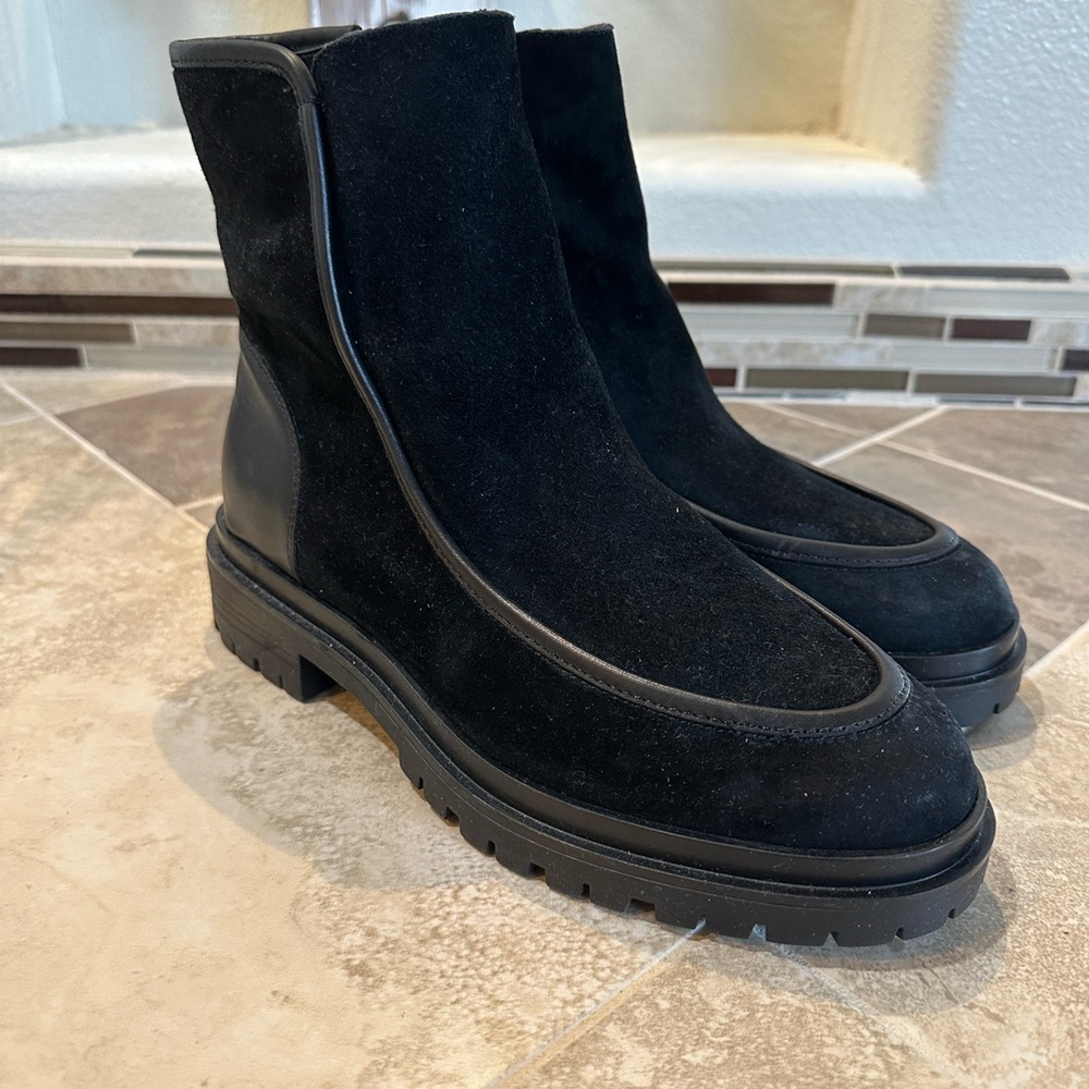 Ralph Lauren Colbie Suede Bootie